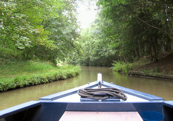 Quiet stretch of the Grand Union Canal