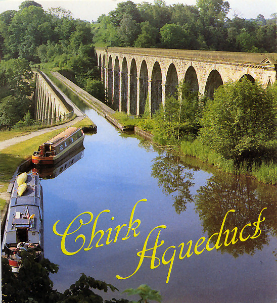 Chirk Aqueduct postcard