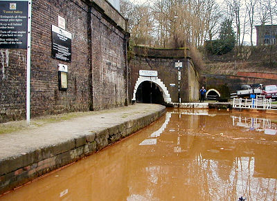 Harecastle Tunnel southern entrance